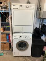 Miele wasmachine en droger, Witgoed en Apparatuur, Was-droogcombinaties, 6 tot 8 kg, Ophalen, Gebruikt, 85 tot 90 cm
