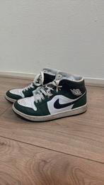 Jordan mid groen blauw, Blauw, Ophalen of Verzenden, Sneakers of Gympen, Nike Air