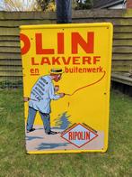 Gezocht! Emaille bord ripolin, Verzamelen, Ophalen, Zo goed als nieuw, Reclamebord