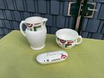 Lampetstel Société Ceramique Maestricht, Antiek en Kunst, Antiek | Keramiek en Aardewerk, Ophalen of Verzenden