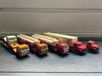 Majorette Bernard & Scania + trailer | 10 X | schaal 1:100, Ophalen of Verzenden, Gebruikt, Bus of Vrachtwagen
