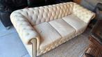 Chesterfield wit, Huis en Inrichting, Ophalen, Gebruikt, Tweepersoons
