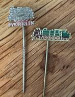 2X Vintage speldjes van Marklin & ander trein speldje ‘50/60, Verzamelen, Speldjes, Pins en Buttons, Ophalen of Verzenden, Zo goed als nieuw