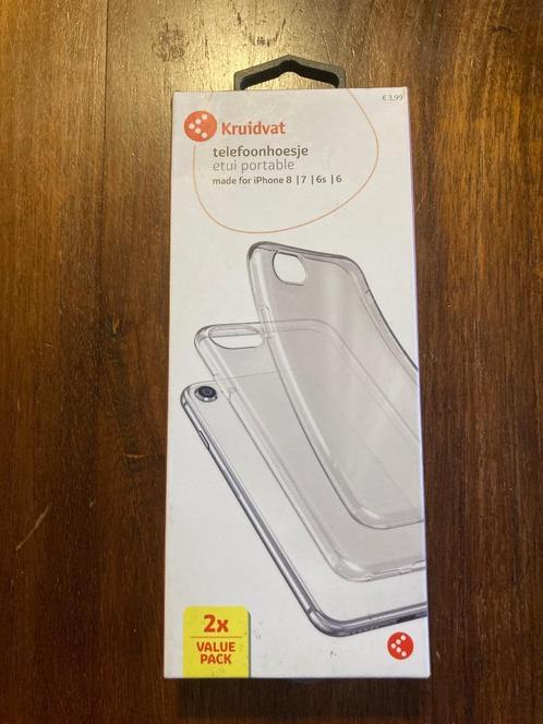 Kruidvat telefoon hoes doorzichtig flexibel iPhone 6 7 8 SE, Telecommunicatie, Mobiele telefoons | Hoesjes en Frontjes | Apple iPhone