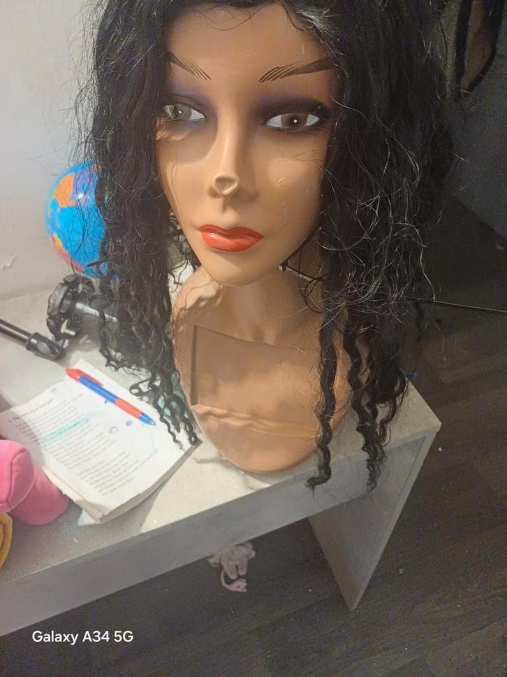 Echt Haar Pruik te Koop, Hobby en Vrije tijd, Knutselen, Ophalen of Verzenden