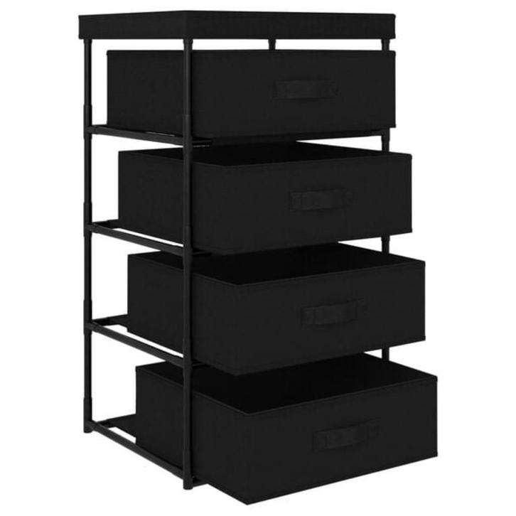 NIEUWE Ladekast met 4 manden stof Op=Op!, Huis en Inrichting, Kasten | Ladekasten, Zo goed als nieuw, Minder dan 100 cm, Minder dan 50 cm