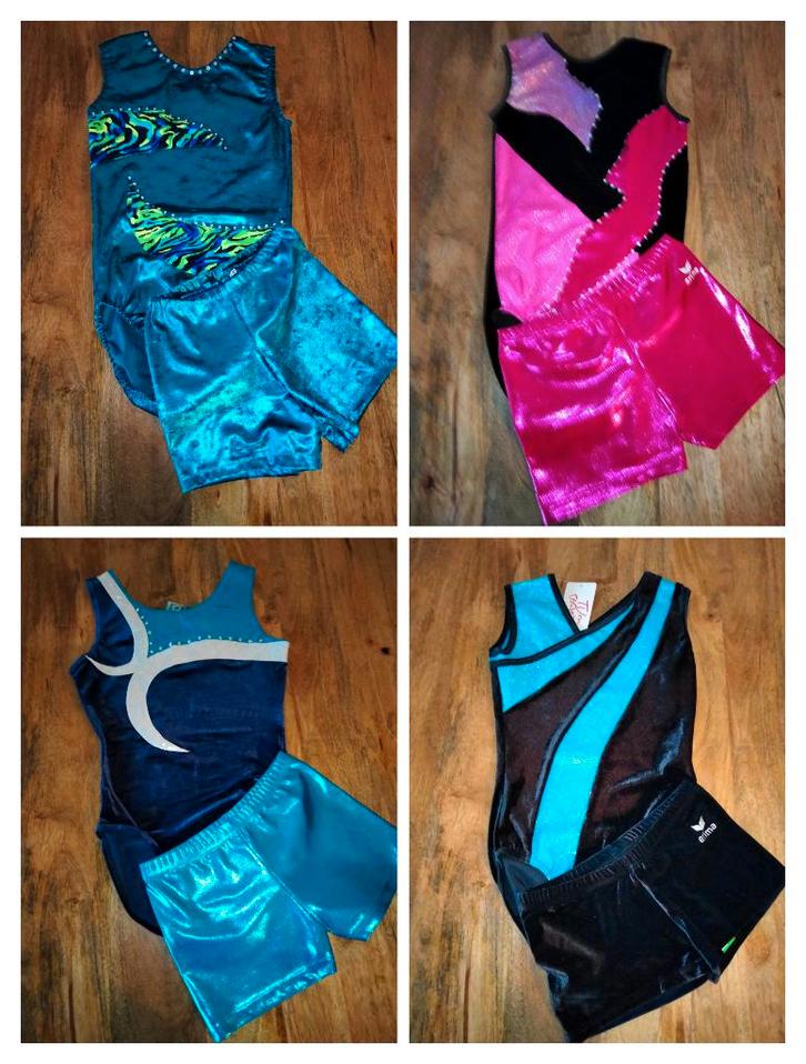 Turnpakjes met turnbroekjes maat 168, Sport en Fitness, Turnen, Nieuw, Turnpak(je), Kindermaat 146 t/m 176, Ophalen of Verzenden