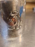 Vintage Pluto Spaarpot zilver, Ophalen of Verzenden