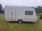 Knaus Country 395 LK caravan met Brand voortent en luifel, Caravans en Kamperen, Luifel, Standaardzit, Particulier, Dwars-stapelbed