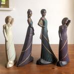 4 beeldjes Ed van Rosmalen - Parastone Art Deco, Verzamelen, Beelden en Beeldjes, Ophalen of Verzenden, Zo goed als nieuw, Mens