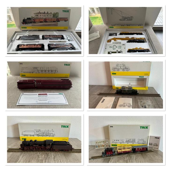 Diverse Trix H0 modeltreinensets – Nieuw in OVP, Hobby en Vrije tijd, Modeltreinen | H0, Nieuw, Treinset, Gelijkstroom, Trix, Analoog