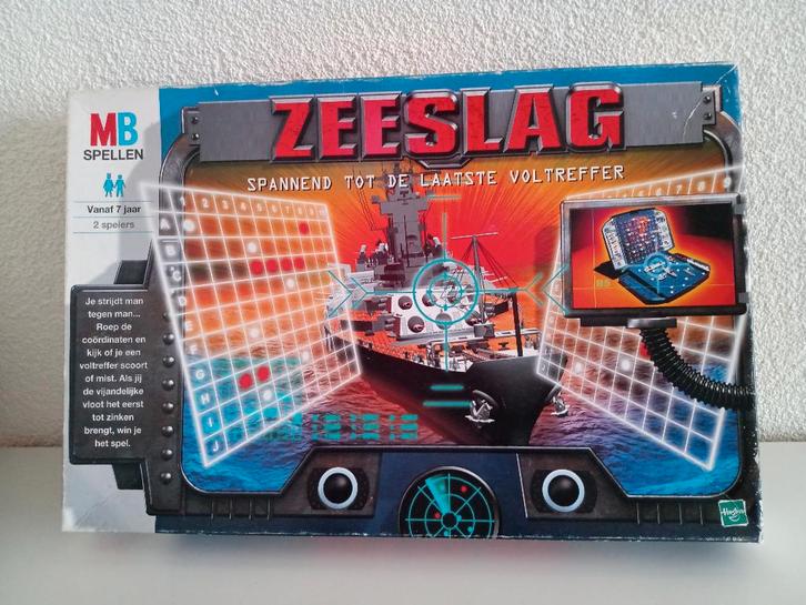 Zeeslag, Hobby en Vrije tijd, Gezelschapsspellen | Overige, Gebruikt, Ophalen of Verzenden