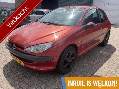 Peugeot 206 1.4 Pop' Art// APK /// INRUILKOOPJE //, Auto's, Peugeot, Bedrijf, Te koop, ABS, Airbags, Alarm, Centrale vergrendeling