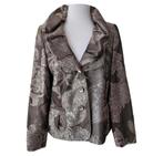 Basler Feestelijke Beige Satijnglans Blazer Maat 38, Maat 38/40 (M), Verzenden, Beige, Basler