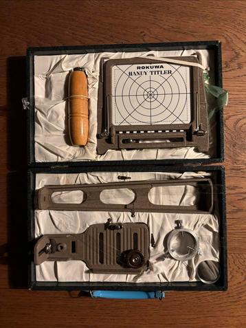 Rokuwa Handy Titler - Vintage Titelapparaat beschikbaar voor biedingen