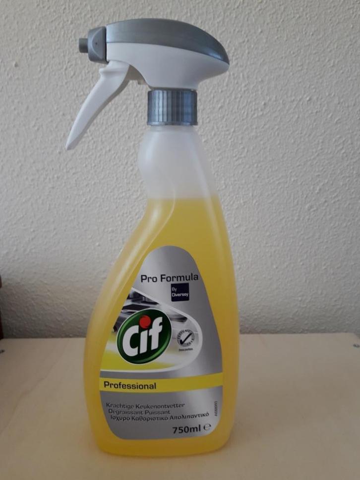 krachtige keuken ontvetter professional van Cif 750 ml, Huis en Inrichting, Schoonmaakartikelen, Schoonmaakmiddel, Ophalen of Verzenden