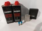 Zippo aansteker met vloeistof., Ophalen of Verzenden, Aansteker, Zo goed als nieuw