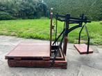 Antieke Bascule Weegschaal, Antiek en Kunst, Antiek | Gereedschap en Instrumenten, Ophalen