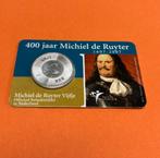 Coincard Michiel de Ruyter vijfje zilver, Postzegels en Munten, Munten | Nederland, Ophalen of Verzenden, Koningin Beatrix, Euro's