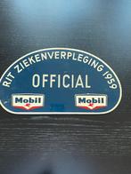Vintage Mobil Reclamebord - Rit Ziekeverpleging 1959, Ophalen of Verzenden, Gebruikt
