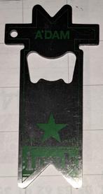 Heineken Flesopener Metaal A'DAM, Verzamelen, Ophalen of Verzenden, Gebruikt, Flesopener, Heineken