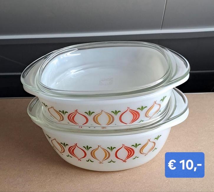 RETRO SCHALEN SCOTT & MAINZ UI PRINT, Antiek en Kunst, Antiek | Schalen, Ophalen