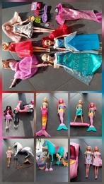 Heel veel barbiespullen, paarden, scooter, auto, zeemeermin,, Ophalen of Verzenden, Zo goed als nieuw, Barbie