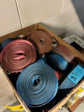 Spanbanden 8.6 2500-5000 full sets gebruikt beschikbaar voor biedingen