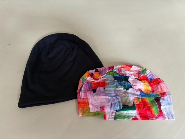 2 chemo mutsen, Kleding | Dames, Mutsen, Sjaals en Handschoenen, Gedragen, Muts, Ophalen of Verzenden