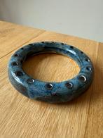 Bloemsteker / Ikebana Ring, Huis en Inrichting, Ophalen, Overige materialen, Blauw, Zo goed als nieuw