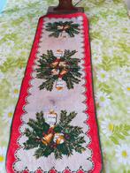 KERST VINTAGE TAFELLOPER TAFELKLEED KAARS  RETRO 70 80 90, Verzamelen, Ophalen of Verzenden, Huis en Inrichting