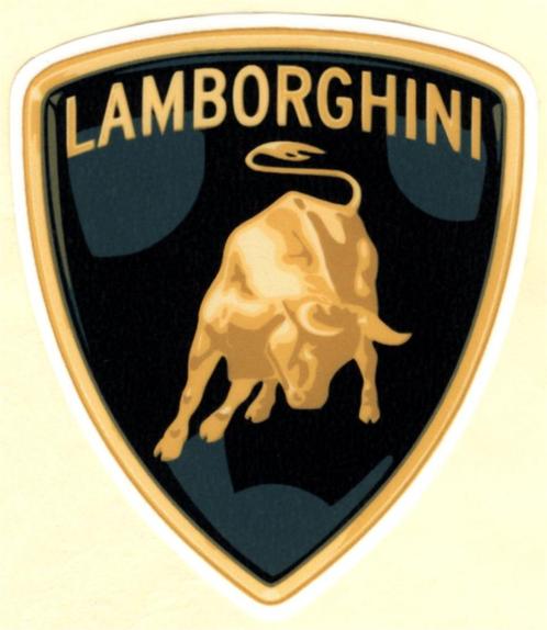 Lamborghini sticker, Verzamelen, Stickers, Nieuw, Auto of Motor, Verzenden