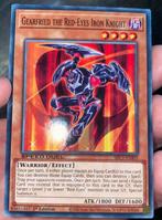 Yu-Gi-Oh! Gearfried the Red Eyes Iron Knight SBC1 !, Hobby en Vrije tijd, Verzamelkaartspellen | Yu-gi-Oh!, Verzenden, Zo goed als nieuw