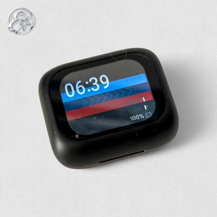 True Wireless oordopjes met scherm, Telecommunicatie, Mobiele telefoons | Oordopjes, Zo goed als nieuw, In oorschelp (earbud)