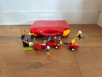 Lego brandweerset in koffertje, Kinderen en Baby's, Speelgoed | Duplo en Lego, Ophalen of Verzenden, Zo goed als nieuw, Duplo