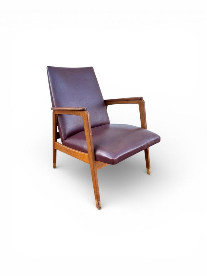 Vintage Scandinavische Fauteuil, ca. 1960’s, Antiek en Kunst, Kunst | Designobjecten, Ophalen