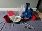 Mokken, bekers, bakjes camping, Caravans en Kamperen, Kampeeraccessoires, Ophalen, Gebruikt
