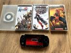 Sony PlayStation Portable (PSP) + 4 games, 1 speler, Ophalen of Verzenden, Gebruikt, Vanaf 3 jaar