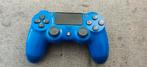 Blauwe PS4 Controller - Goede Batterij, Spelcomputers en Games, Spelcomputers | Sony PlayStation 4, Ophalen, Gebruikt, Original
