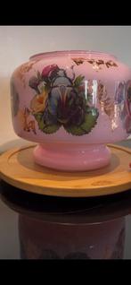 Zelfgemaakte vaas roze bij, Huis en Inrichting, Woonaccessoires | Vazen, Ophalen, Overige kleuren, Nieuw, Glas