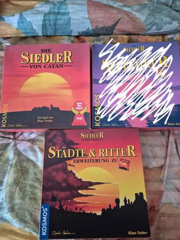 Kolonisten van Catan + uitbreiding DUITS beschikbaar voor biedingen
