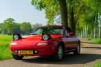 Mazda MX-5 uit 1990 | ROESTVRIJ | 168K KM | NIEUWE APK, Auto's, Zwart, 4 cilinders, Cabriolet, 116 pk