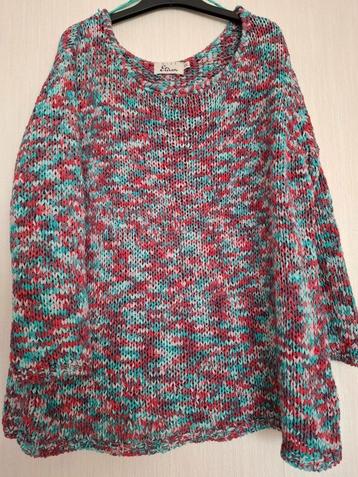 Miss Etam trui veelkleurig, gebreid. XXL beschikbaar voor biedingen