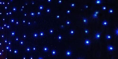 3x LED sterrendoeken PRO (Showtec star sky) totaal B18m x H4, Muziek en Instrumenten, Licht en Laser, Zo goed als nieuw, Licht