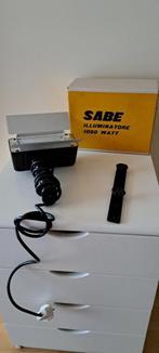 Vintage filmlamp Sabe halogeen, Ophalen of Verzenden, 1960 tot 1980, Overige typen