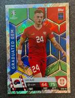 Topps EURO 2024    GRADUATED GEM    ILIĆ   SERBIA, Ophalen of Verzenden, Zo goed als nieuw, Buitenlandse clubs, Poster, Plaatje of Sticker