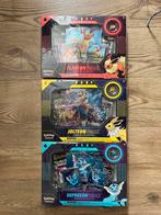 Pokemon vaporeon jolteon flareon vmax premium collection, Hobby en Vrije tijd, Verzamelkaartspellen | Pokémon, Ophalen, Nieuw