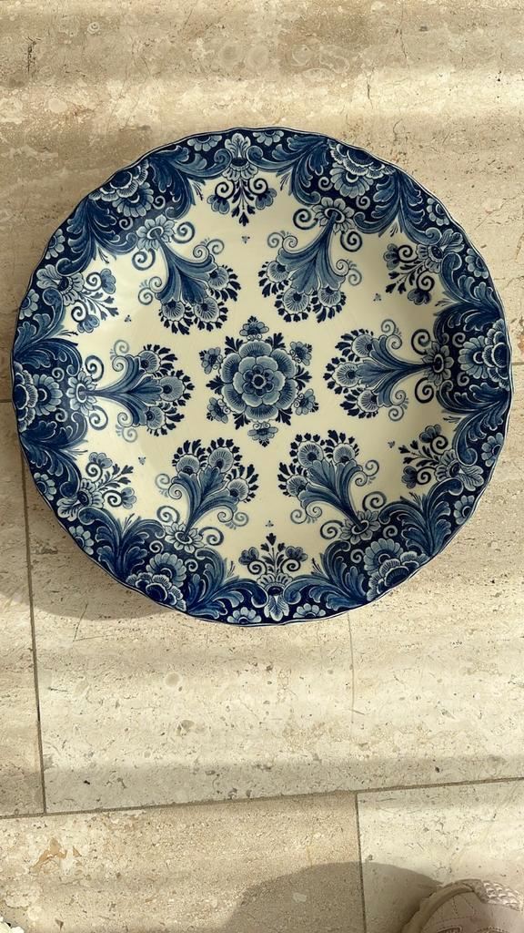 Delfts Blauw Bord - Gelimiteerde Editie, Antiek en Kunst, Antiek | Wandborden en Tegels, Ophalen