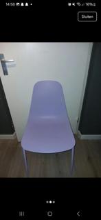Paarse ikea stoel, Overige kleuren, Ophalen of Verzenden, Eén, Hout
