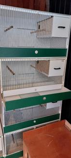 3 zgan heesakkers kunstof broedkooien, Dieren en Toebehoren, Vogels | Hokken en Kooien, Ophalen, Zo goed als nieuw, Kunststof